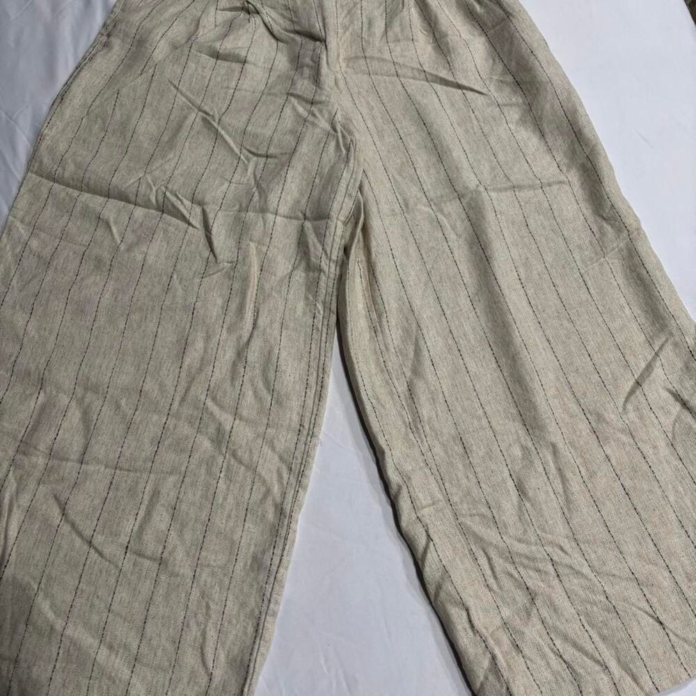 Worthington Women's Cream and Tan Trousers